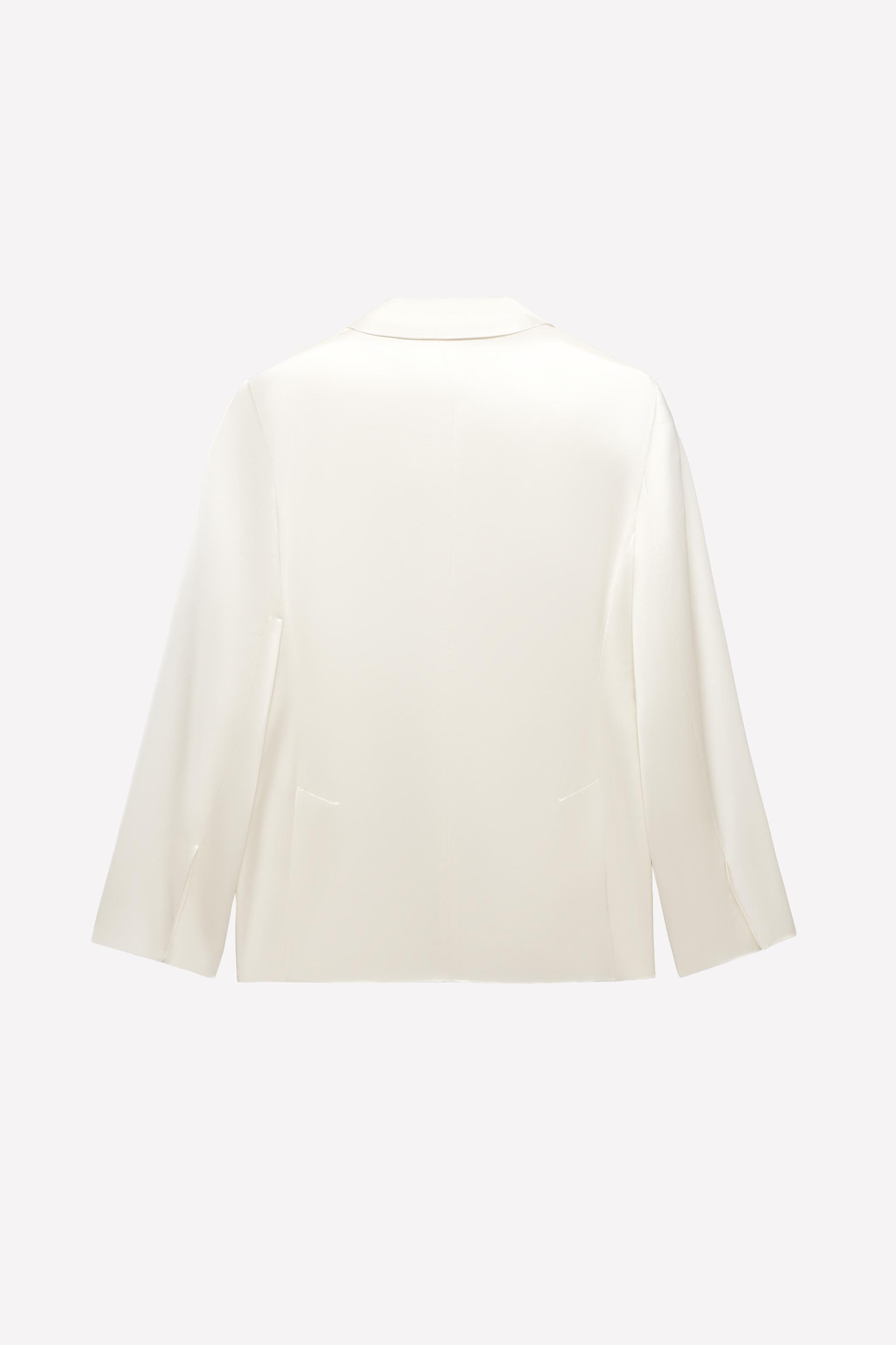 SATIN EFFECT BLAZER LUDOVIC DE SAINT SERNIN x ZARA